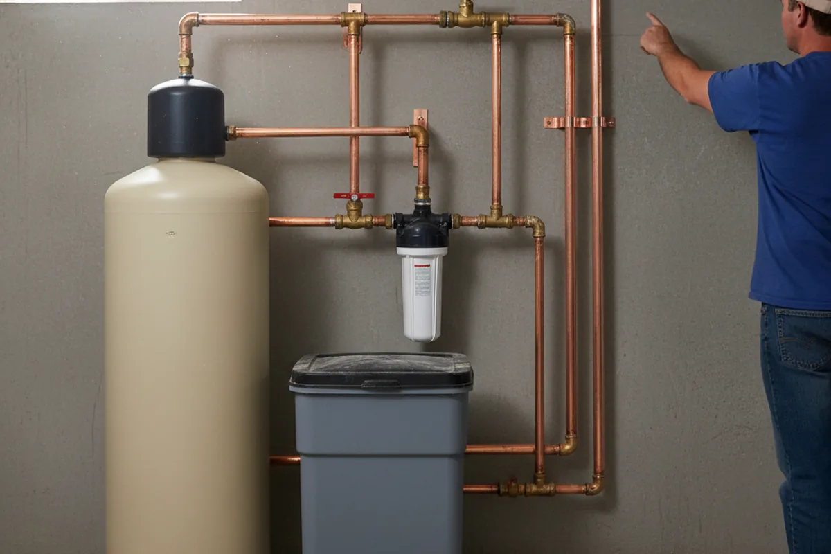 Whole-house water treatment system installed in Bluefield